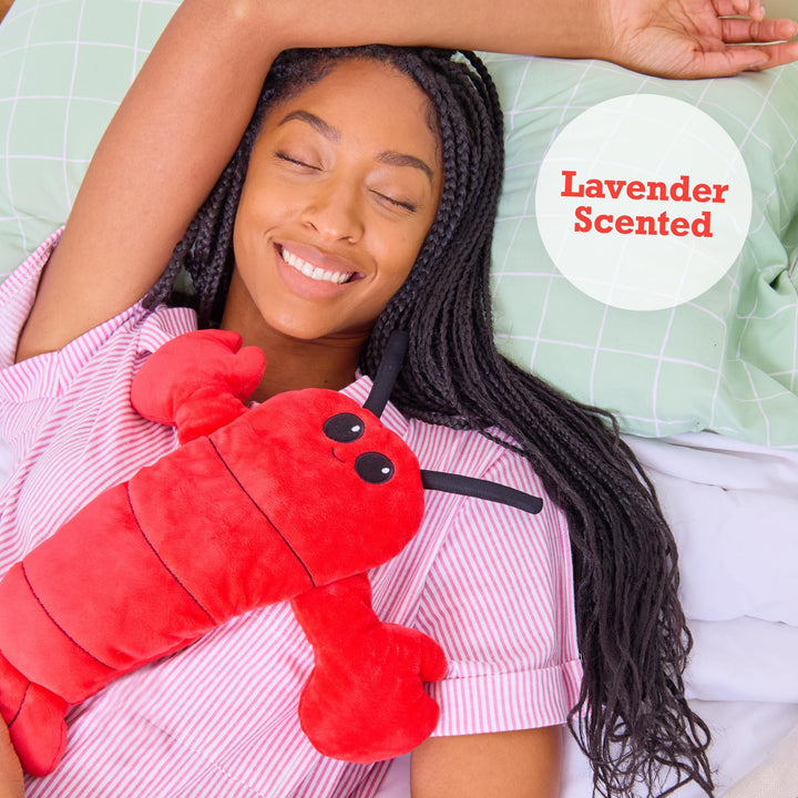 1pc Microwave Heating Pads, Lobster Heating Pad, Hot Cold Pack, Weighted Stuffed Animals