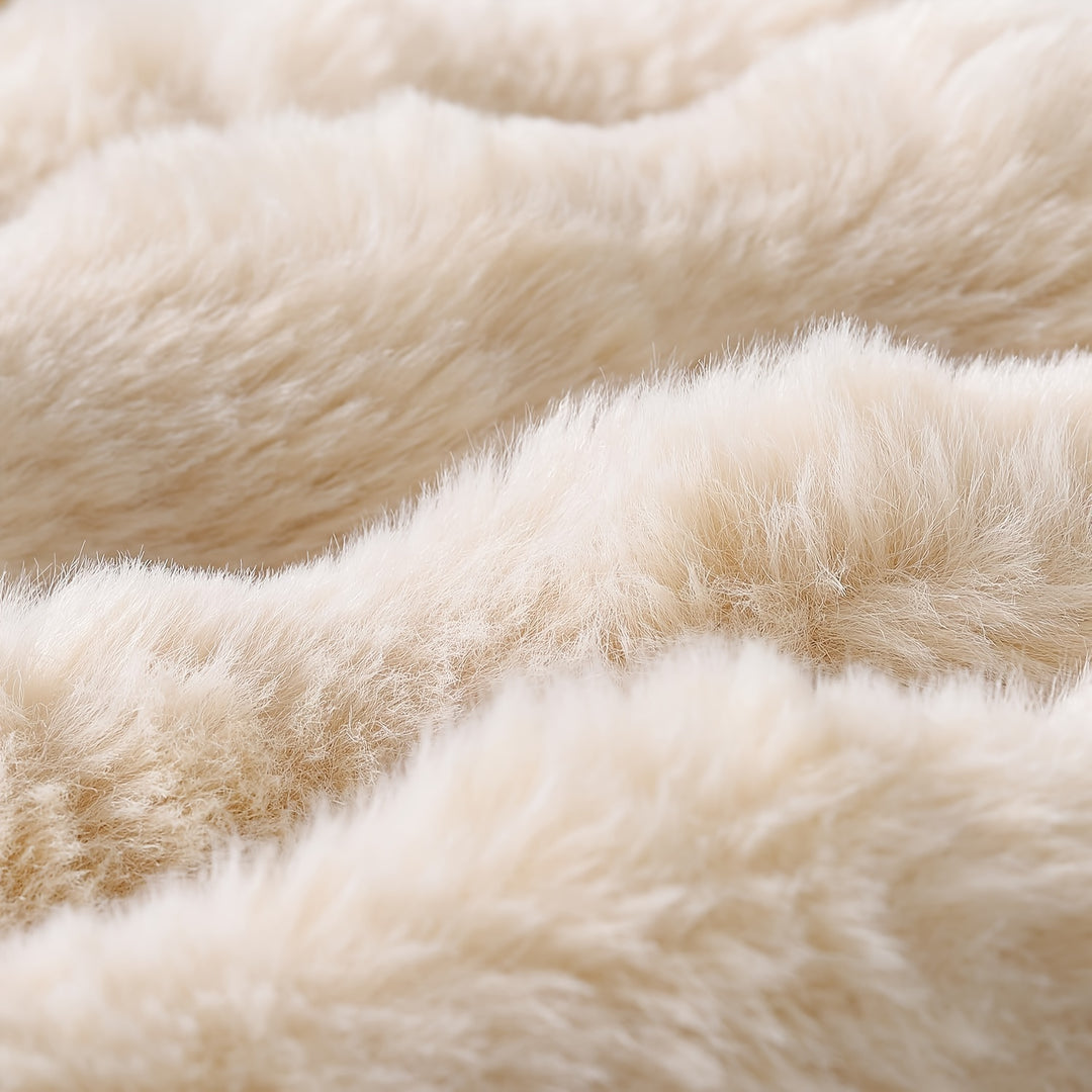 A Pair of Plush Pillow Covers, Each 17X17 Inches Thick, Designed to Be Soft Decorative Cushions for Sofas And Bedrooms.
