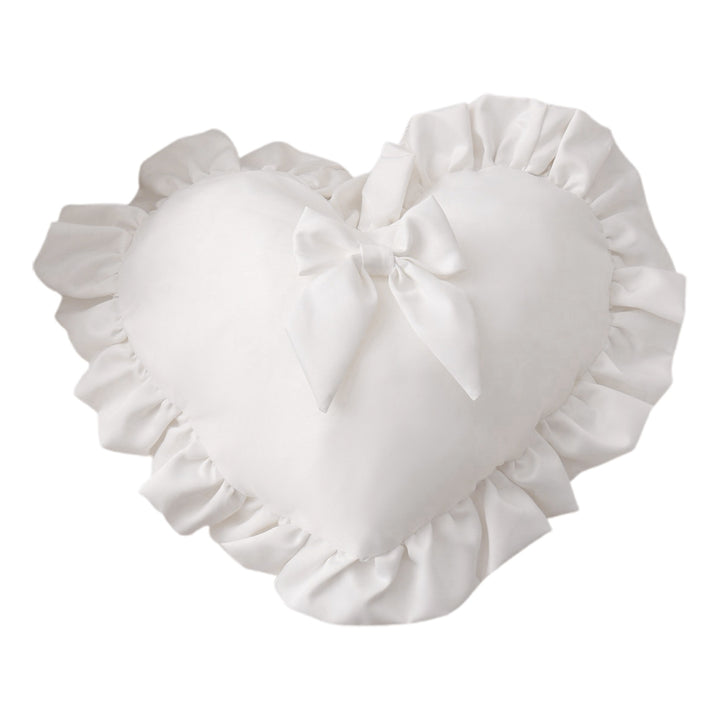 Heart Pillow Cover, Sweet Bow Valentine Day Pillow Cover Decorative Pillowcase Home Decor for Sofa Bedroom