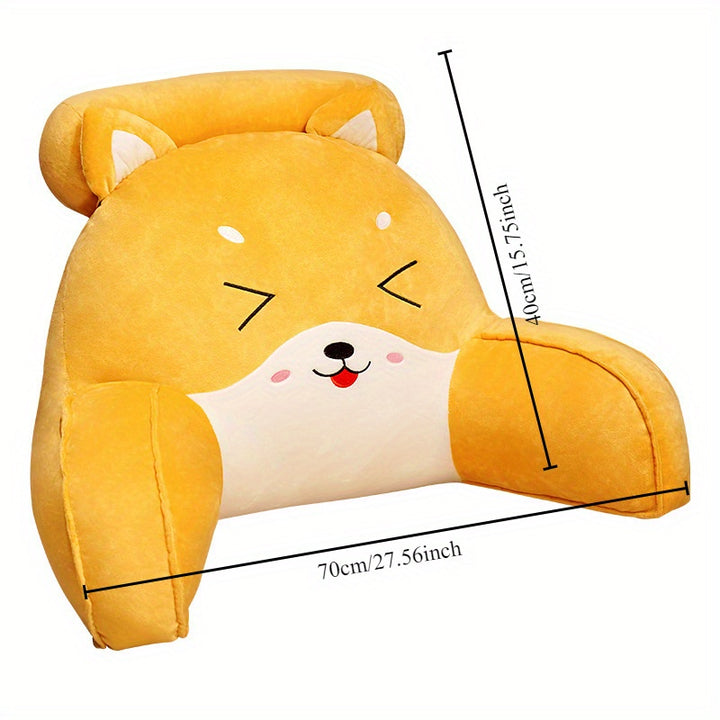 Headrest Bed Headrest Soft Bag Removable and Washable Large Backrest Lumbar Pillow Sofa Pillow Lumbar Pillow Reading Pillow