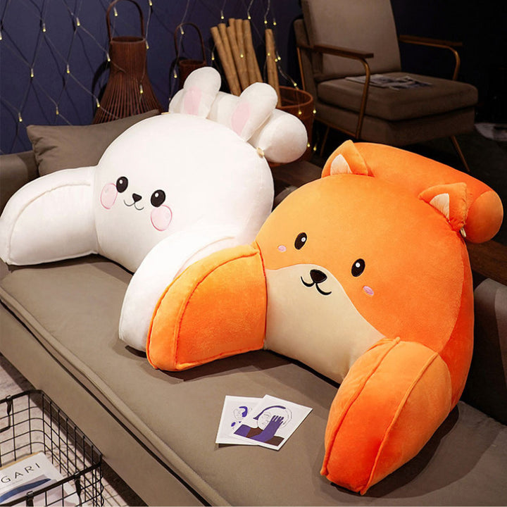 Headrest Bed Headrest Soft Bag Removable and Washable Large Backrest Lumbar Pillow Sofa Pillow Lumbar Pillow Reading Pillow