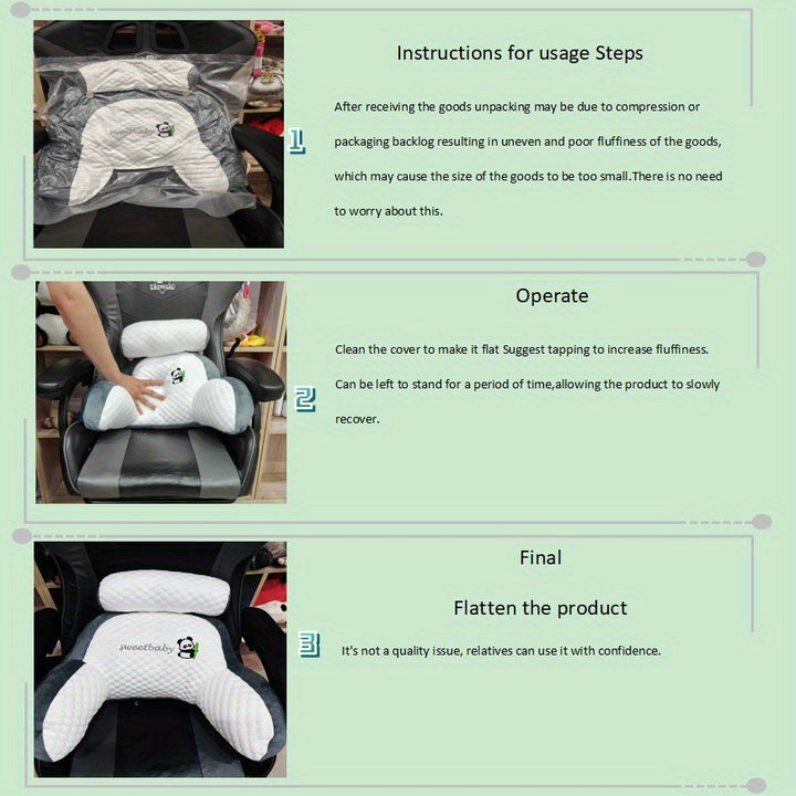 Headrest Bed Headrest Soft Bag Removable and Washable Large Backrest Lumbar Pillow Sofa Pillow Lumbar Pillow Reading Pillow