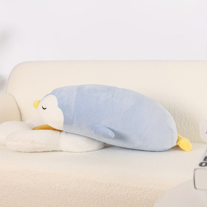 22" Penguin Stuffed Animal Plush Toy Large Cute Soft Body Pillow Kawaii Plushies For Girls, Gift For Kids Girl Boy Christmas Birthday