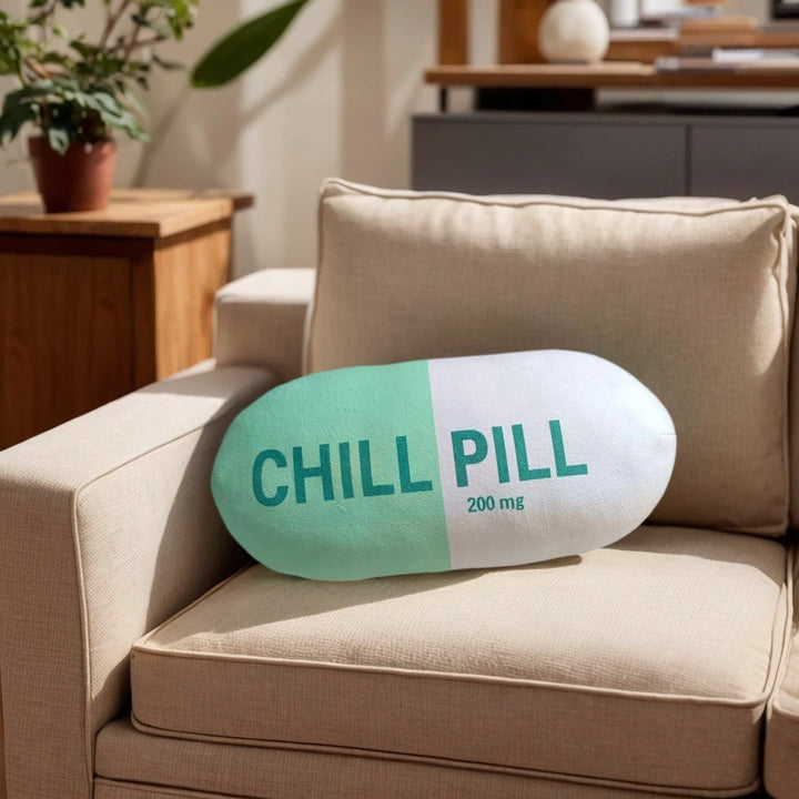 KUIJA Art Deco Chill Pillow, 200mg, Hand Washable, All-Season, Multipurpose, Fantasy Theme, Short Plush, Digital Print, Polyester 100%, Sewn Seam Closure, 400-450g/m² Fabric Weight, Ideal Gift for Teachers, Doctors, Nurses, Lawyers, Students, Best Sister