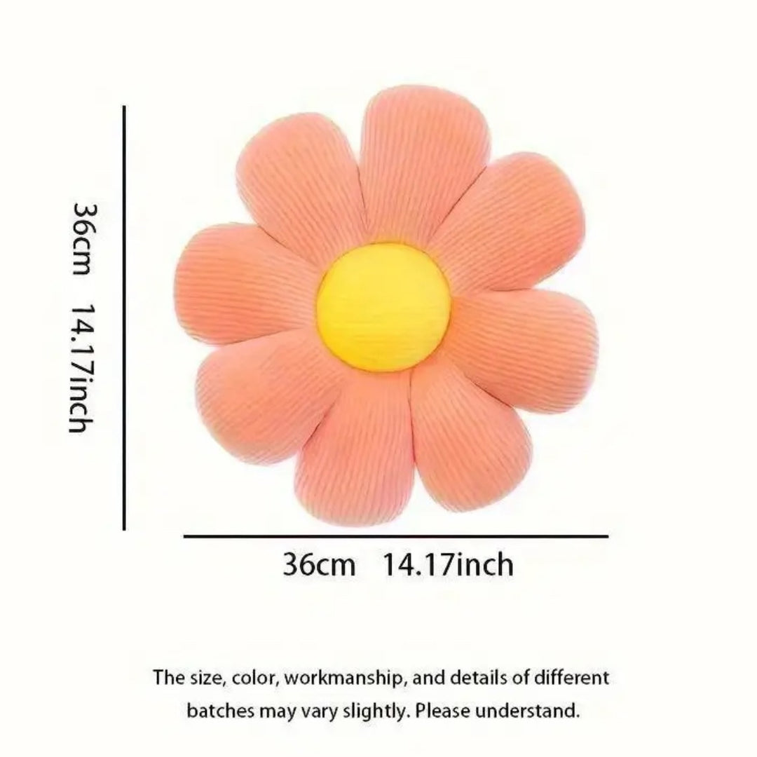 3Pcs Plush Flower Pattern Pillow Cushion, Soft, Cozy, and Hypoallergenic for Bedroom, Dorm Room, and Home Decor, Christmas Gift Halloween Thanksgiving Gift.