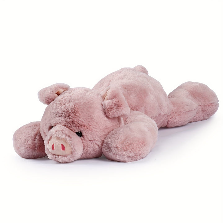 2 LB Weighted Stuffed Animals 40cm/20 inch Giant Stuffed Animal Soft Polar Bear Plush Toys Cute Grey Husky Doll Toy Kawaii Plushies for Christmas Gift Birthday Gift Home Decoration