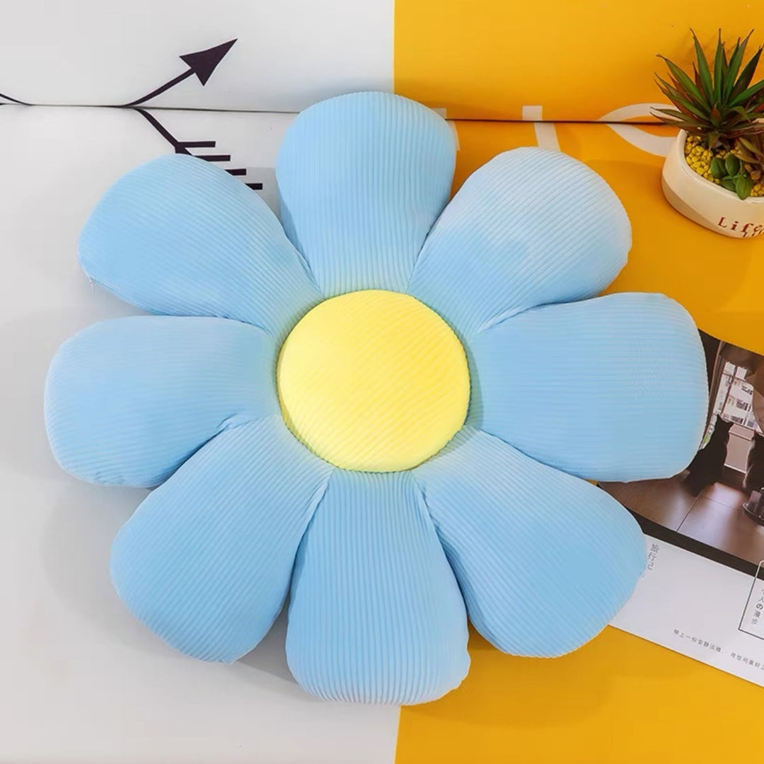 3Pcs Plush Flower Pattern Pillow Cushion, Soft, Cozy, and Hypoallergenic for Bedroom, Dorm Room, and Home Decor, Christmas Gift Halloween Thanksgiving Gift.