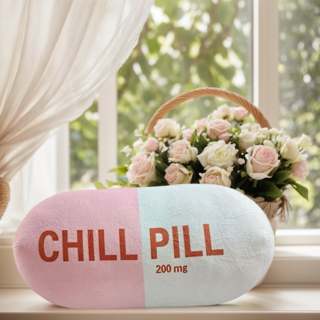KUIJA Art Deco Chill Pillow, 200mg, Hand Washable, All-Season, Multipurpose, Fantasy Theme, Short Plush, Digital Print, Polyester 100%, Sewn Seam Closure, 400-450g/m² Fabric Weight, Ideal Gift for Teachers, Doctors, Nurses, Lawyers, Students, Best Sister