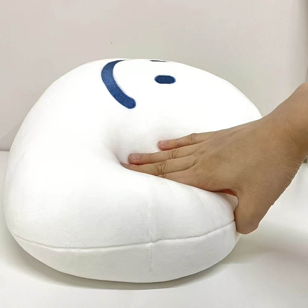 Adorable Cloud-Shaped Pillow Cushion for Head Protection - Soft, Lightweight White Sofa & Bedside Pad - Perfect Gift for Girls