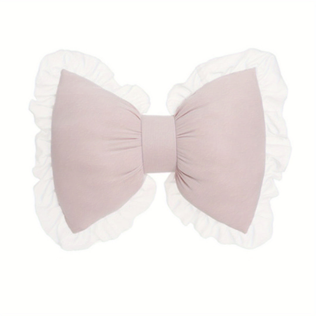 Bow Pillow Stuffed Bow Pillow Bow Shaped Throw Pillow Car Backrest Cushion Home Car Decoration