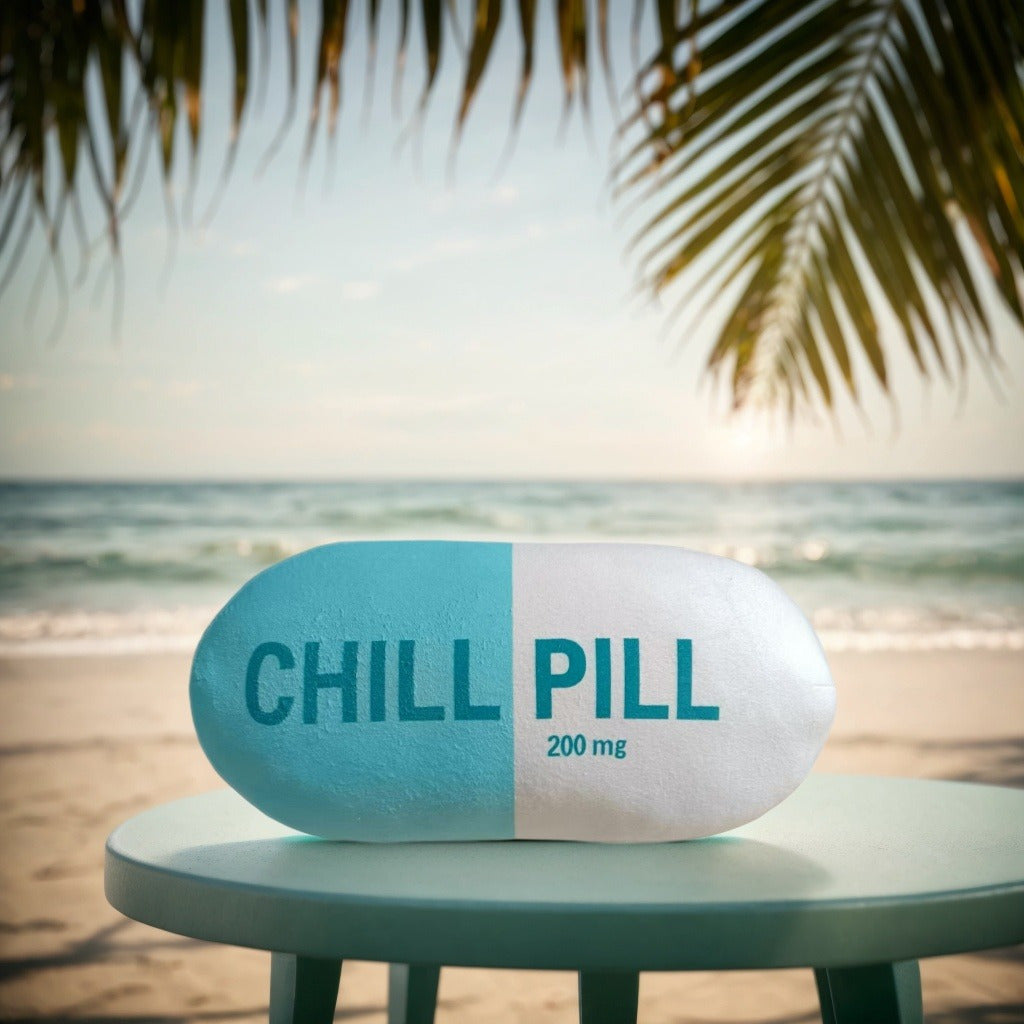 KUIJA Art Deco Chill Pillow, 200mg, Hand Washable, All-Season, Multipurpose, Fantasy Theme, Short Plush, Digital Print, Polyester 100%, Sewn Seam Closure, 400-450g/m² Fabric Weight, Ideal Gift for Teachers, Doctors, Nurses, Lawyers, Students, Best Sister