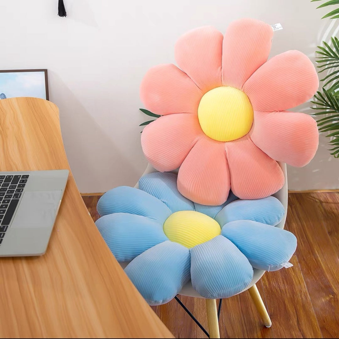 3Pcs Plush Flower Pattern Pillow Cushion, Soft, Cozy, and Hypoallergenic for Bedroom, Dorm Room, and Home Decor, Christmas Gift Halloween Thanksgiving Gift.