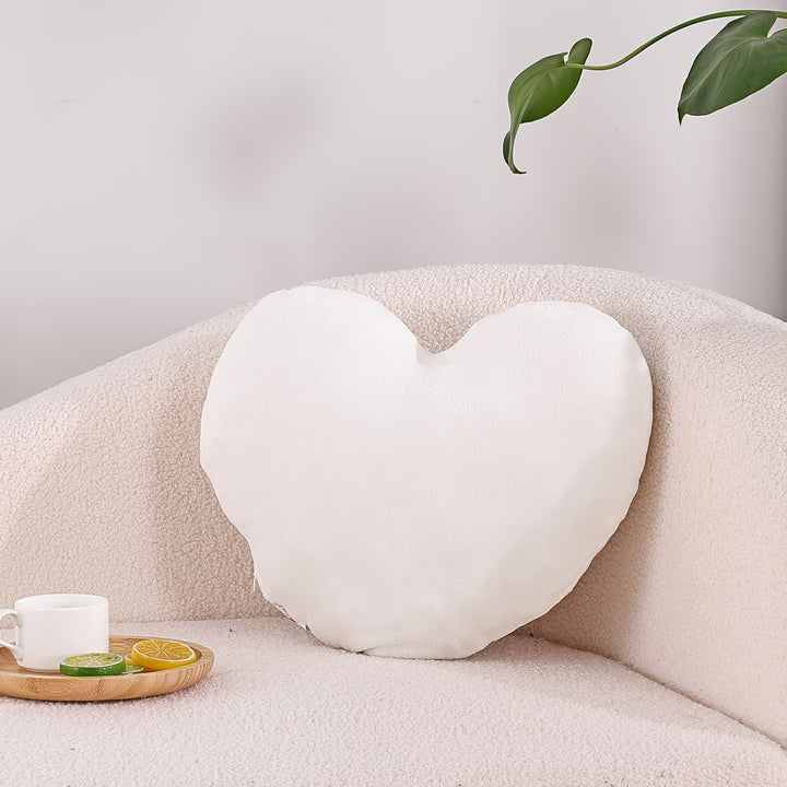 Heart Pillow, Love Pillow Gifts, 15X17 Inch Large Heart Shaped Pillows, Micromink Room Decor Throw Pillows, Living, Bedroom, Indoor Outdoor