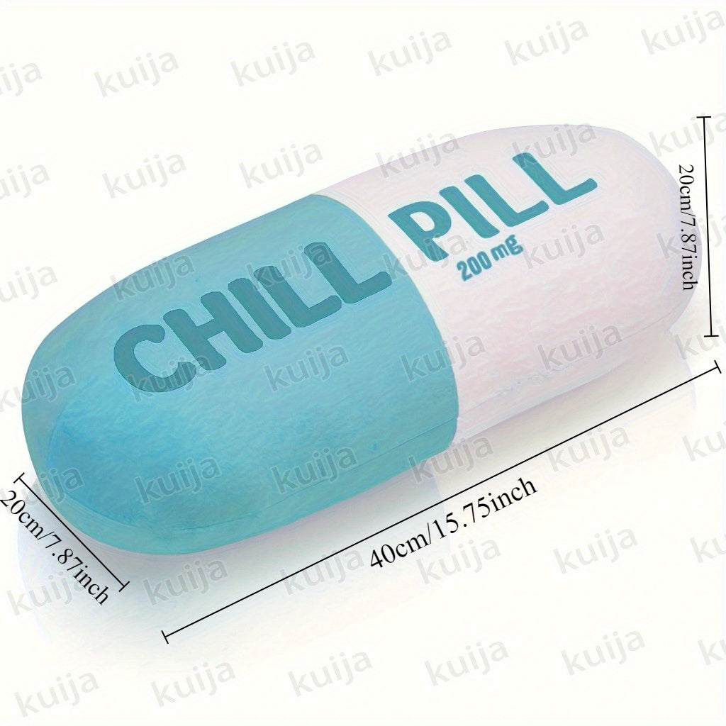 KUIJA Art Deco Chill Pillow, 200mg, Hand Washable, All-Season, Multipurpose, Fantasy Theme, Short Plush, Digital Print, Polyester 100%, Sewn Seam Closure, 400-450g/m² Fabric Weight, Ideal Gift for Teachers, Doctors, Nurses, Lawyers, Students, Best Sister