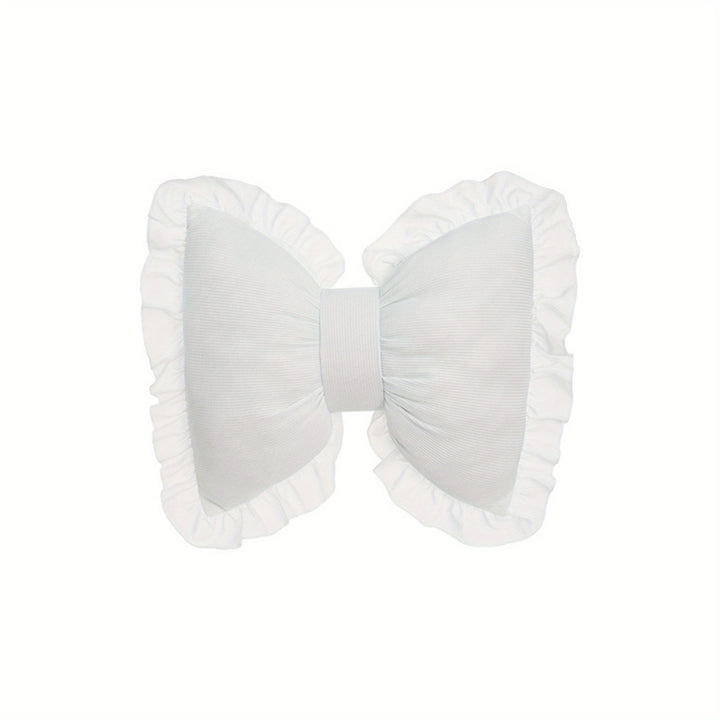 Bow Pillow Stuffed Bow Pillow Bow Shaped Throw Pillow Car Backrest Cushion Home Car Decoration