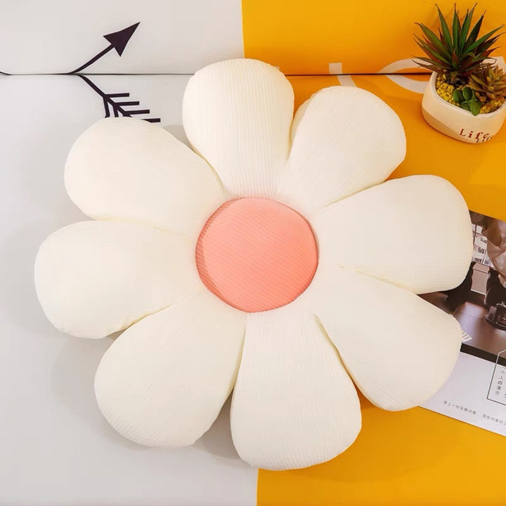 3Pcs Plush Flower Pattern Pillow Cushion, Soft, Cozy, and Hypoallergenic for Bedroom, Dorm Room, and Home Decor, Christmas Gift Halloween Thanksgiving Gift.