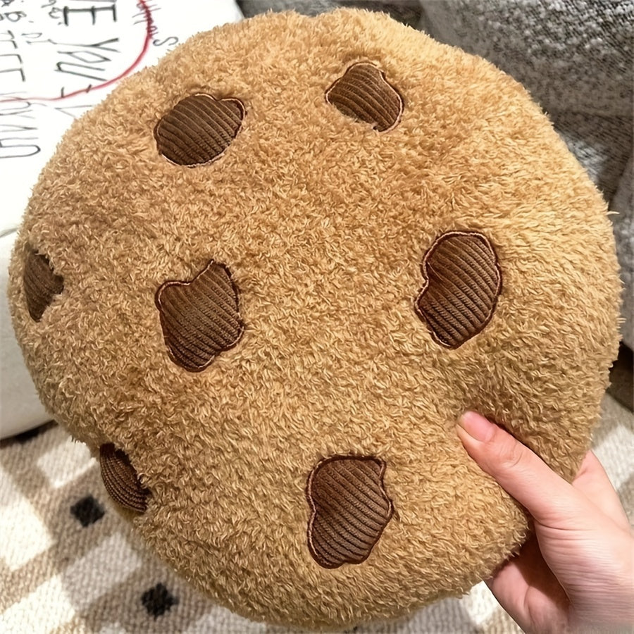 Decorative Cookie Biscuit Pattern 1pc Throw Pillow - Bedroom Guestroom Nap Seat Cushion for Living Room Home Decor