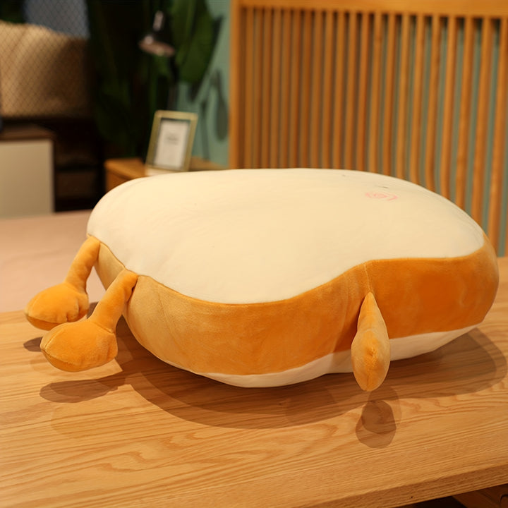 45cm Plush Bread Pillow: Cute Simulation Food Toast Soft Doll Pillow Cushion - Perfect Birthday, Christmas & Holloween Gifts For Kids!