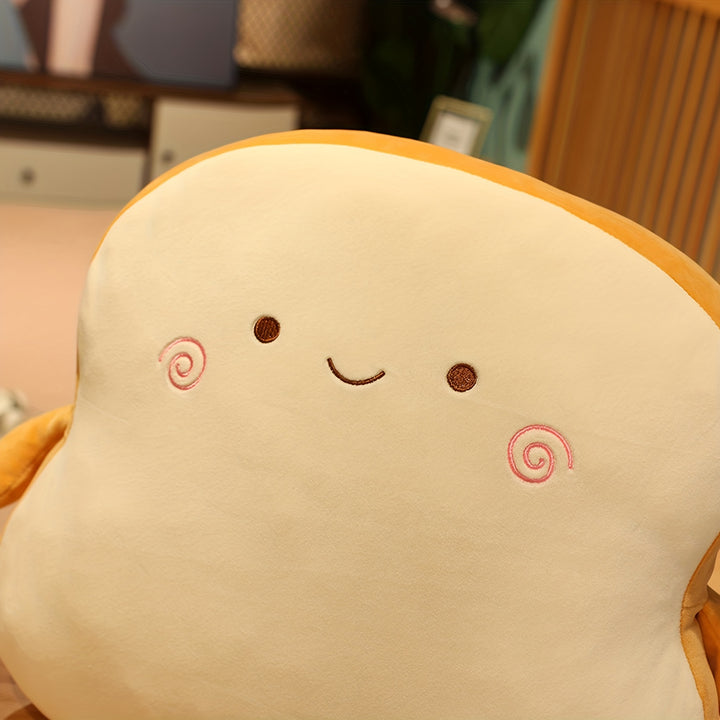 45cm Plush Bread Pillow: Cute Simulation Food Toast Soft Doll Pillow Cushion - Perfect Birthday, Christmas & Holloween Gifts For Kids!