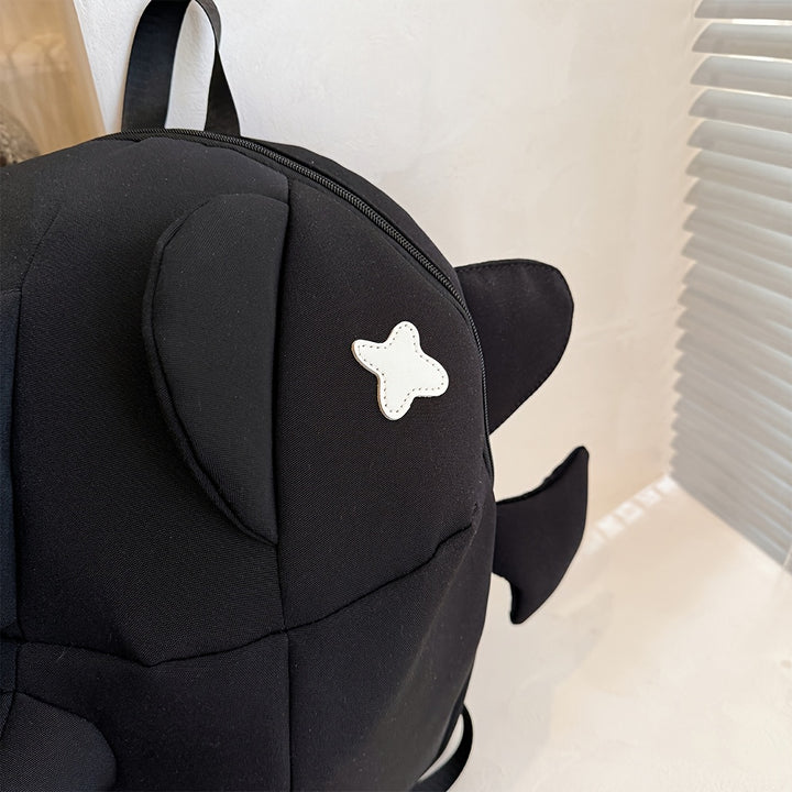 Creative Personality Backpack for Men and Women, Trendy Shark, Funny, Cute, Student, Ins, Korean Version, Travel, Motorcycle, Casual Backpack