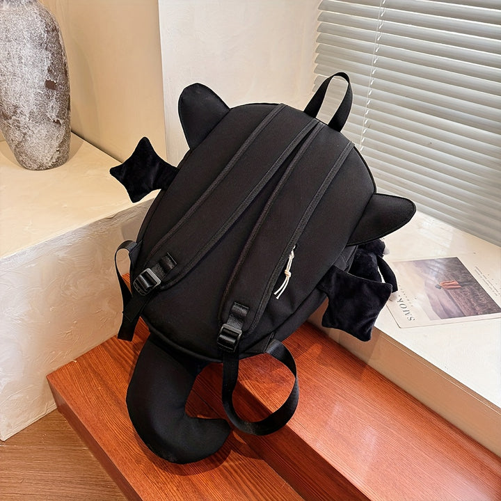 Creative Personality Backpack for Men and Women, Trendy Shark, Funny, Cute, Student, Ins, Korean Version, Travel, Motorcycle, Casual Backpack
