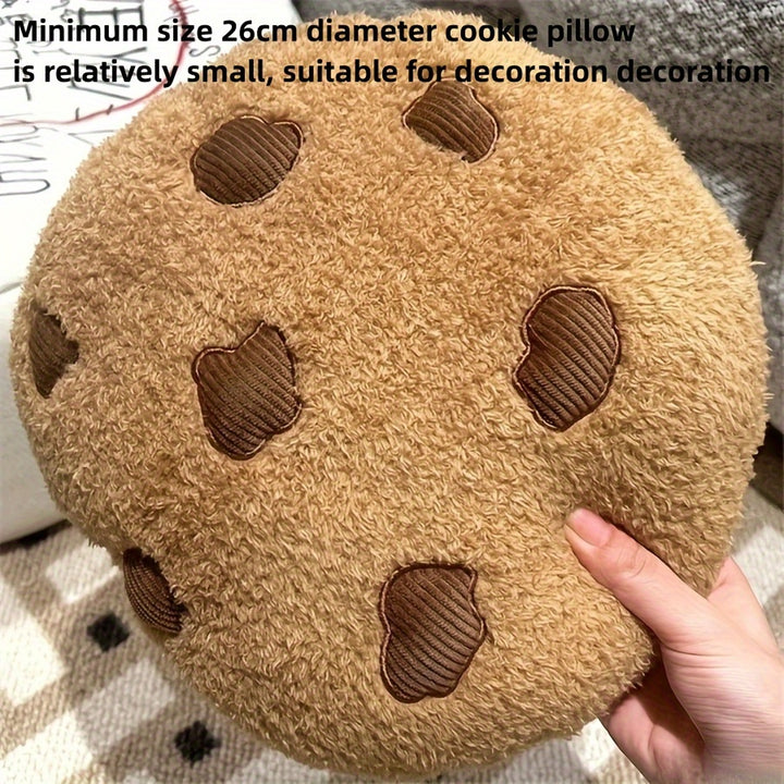 Decorative Cookie Biscuit Pattern 1pc Throw Pillow - Bedroom Guestroom Nap Seat Cushion for Living Room Home Decor