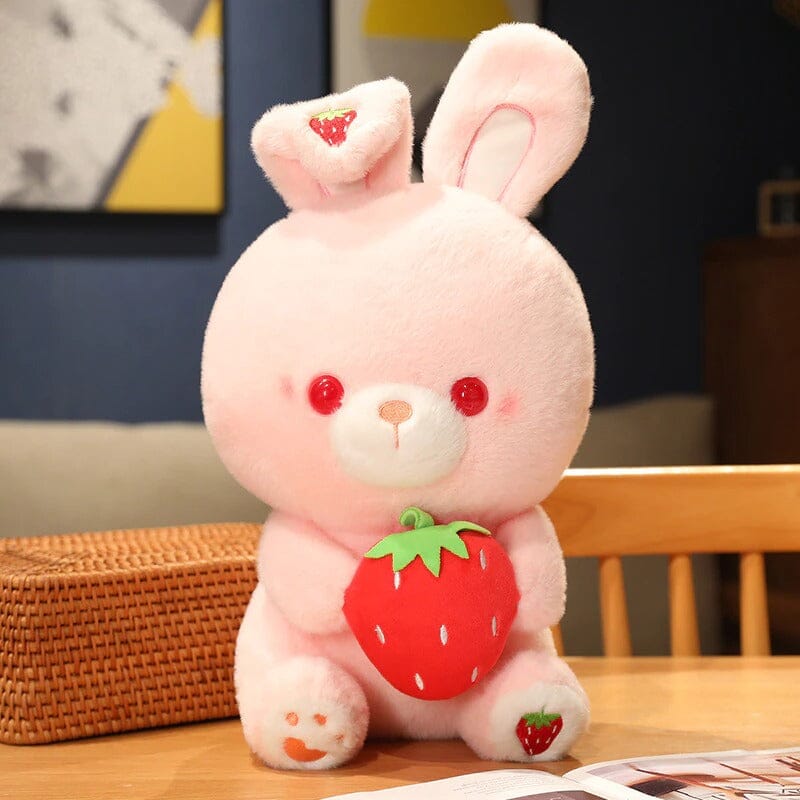 Valentine's Day Strawberry Love Bunny Plushies